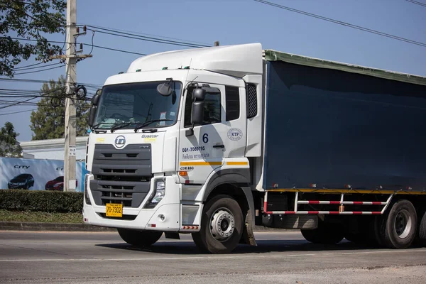 Chiangmai Tailândia Janeiro 2019 Private Nissan Cargo Truck Foto Estrada — Fotografia de Stock