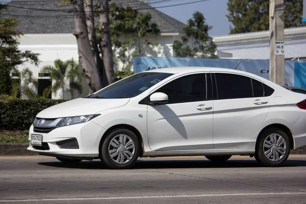 Chiangmai Tailandia Enero 2019 Coche Privado Honda City Compact Producido — Foto de Stock