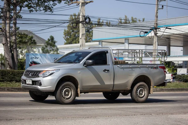 Chiangmai Thaïlande Janvier 2019 Voiture Privée Mitsubishi Triton Pickup Truck — Photo