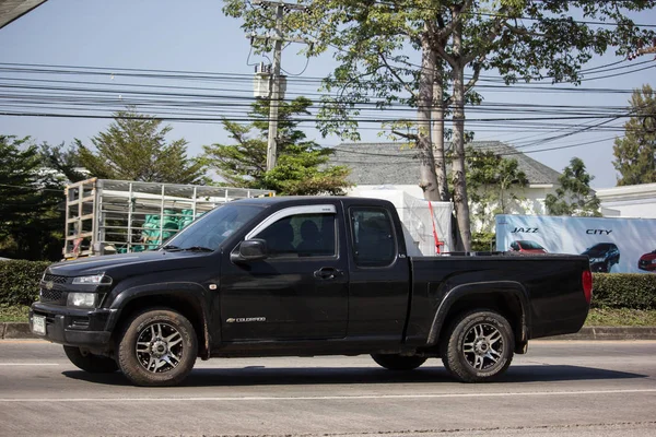 Chiangmai Thailand Januari 2019 Privé Pickup Auto Chevrolet Corolado Duramax — Stockfoto