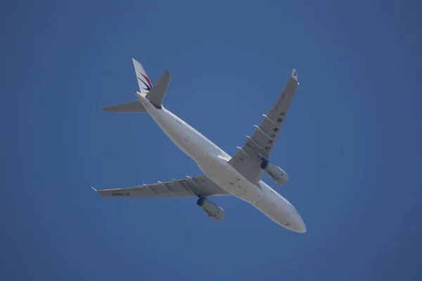 Chiangmai Tailandia Febrero 2019 5968 Airbus A330 200 China Eastern — Foto de Stock