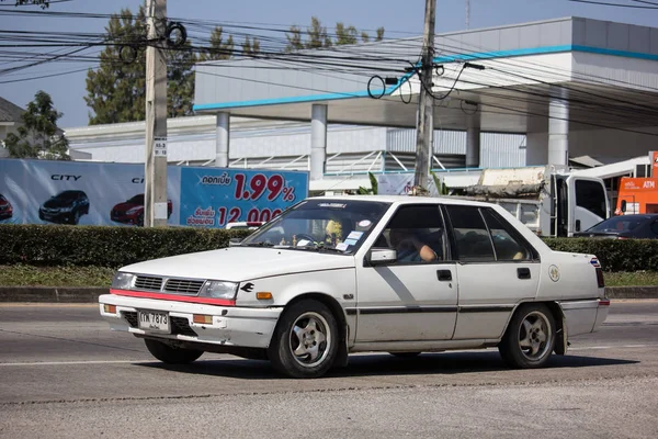 Chiangmai Tailândia Janeiro 2019 Carro Particular Mitsubishi Lancer Champ Foto — Fotografia de Stock