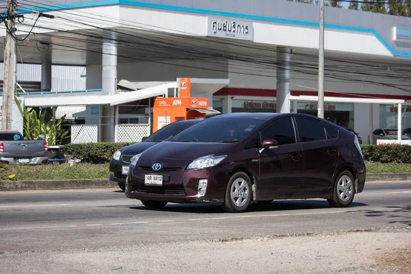 Chiangmai Tailandia Enero 2019 Automóvil Privado Toyota Prius Hybrid System — Foto de Stock