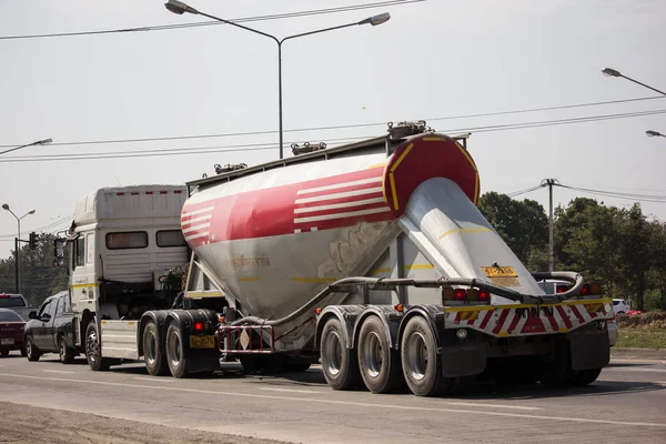 Чіанг Травня Таїланд 2019 Січня Цемент Вантажівка Phadungrit Компанії 1001 — стокове фото