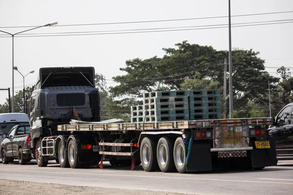 Чиангмай Таиланд Января 2019 Года Частный Грузовик Hino Photo Road — стоковое фото