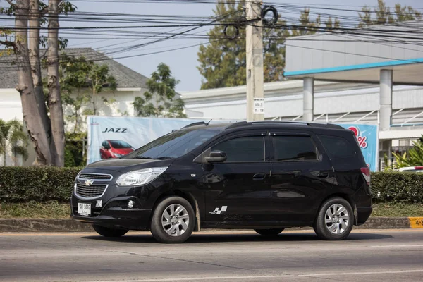 Chiangmai Tailandia Enero 2019 Vehículo Privado Mpv Chevrolet Spin Foto — Foto de Stock