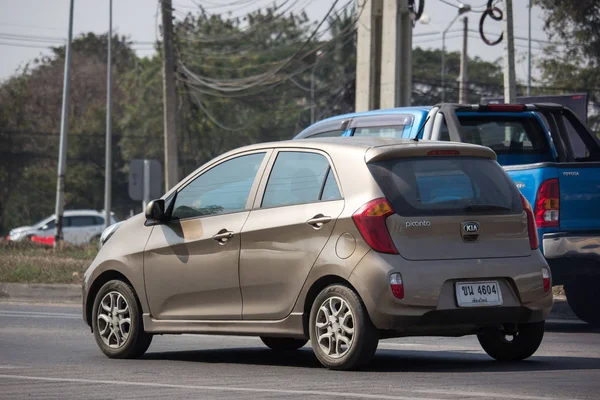 Chiangmai Tailandia Enero 2019 Coche Privado Kia Picanto Producto Corea — Foto de Stock