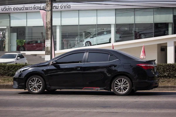 Chiangmai Tailândia Janeiro 2019 Carro Particular Toyota Corolla Altis Décima — Fotografia de Stock