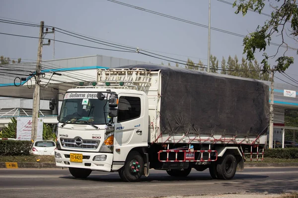 Chiangmai Tailândia Janeiro 2019 Private Hino Cargo Truck Foto Estrada — Fotografia de Stock