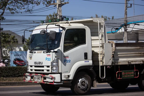 Chiangmai Thailand February 2019 Private Isuzu Dump Truck Road 1001 — Stock Photo, Image
