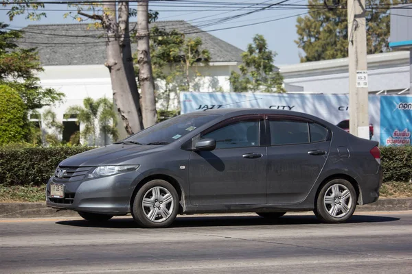 Chiangmai Thajsko Února 2019 Soukromá Honda City Kompaktní Vůz Vyráběný — Stock fotografie