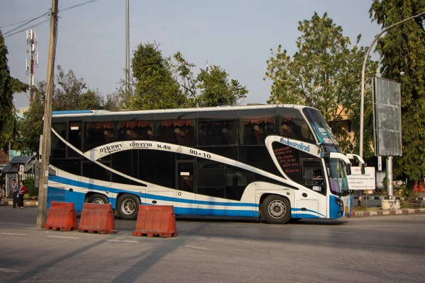 Chiangmai Thailand Februari 2019 Volvo Buss Intra Tur Bussbolaget Rutten — Stockfoto