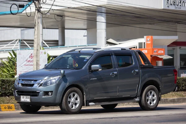 Chiangmai Tailândia Fevereiro 2019 Private Isuzu Dmax Pickup Truck Estrada — Fotografia de Stock