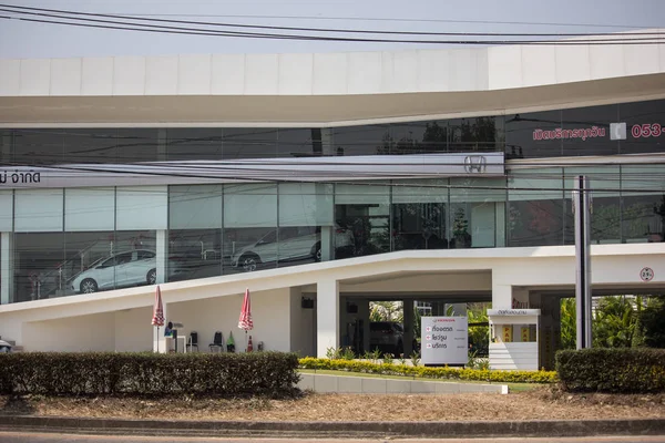 Chiangmai Tailândia Fevereiro 2019 Honda Concessionária Oficial Showroom Honda Paradise — Fotografia de Stock