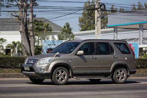 Chiangmai Thailandia Febbraio 2019 Auto Privata Honda Crv City Suv — Foto Stock