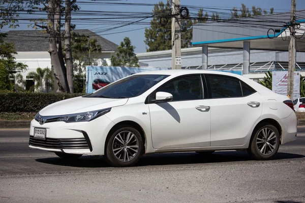 Чіанг Травня Таїланд 2019 Лютого Приватний Автомобіль Toyota Corolla Altis — стокове фото