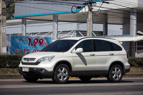 Chiangmai Thailand February 2019 Private Car Honda Crv City Suv — Stock Photo, Image