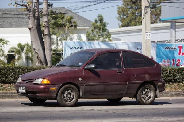 Chiangmai Tajlandia 2019 Lutego Prywatna Limuzyna Samochód Ford Fiesta Amerykański — Zdjęcie stockowe