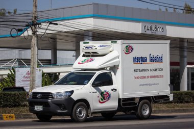 Konteyner kamyon dolusu Settaphon lojistik nakliye şirketi.