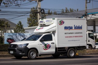 Konteyner kamyon dolusu Settaphon lojistik nakliye şirketi.