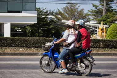 Özel Honda dalga motosiklet. 