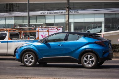 Toyota Chr küçük araba Crossover Suv hibrit araba. 