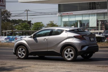 Toyota Chr küçük araba Crossover Suv hibrit araba. 