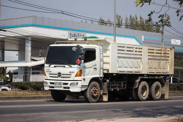 Private Hino Dump Truck. — Stock Photo, Image