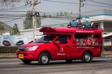 Kırmızı taksi chiang mai. Hizmet şehir içinde ve çevresinde