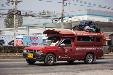  Kırmızı taksi chiang mai. Hizmet şehir içinde ve çevresinde