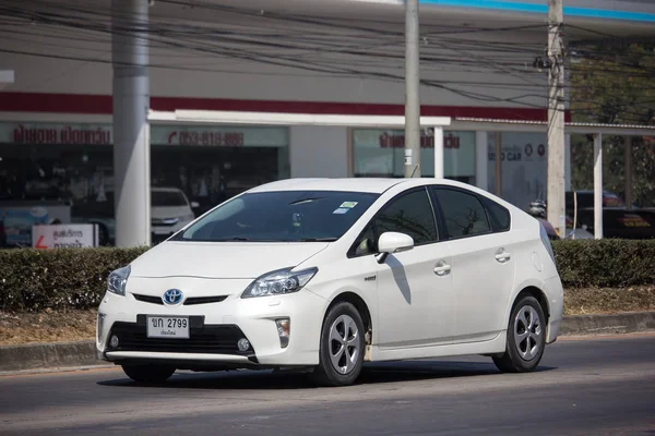 Coche privado Toyota Prius Hybrid System — Foto de Stock