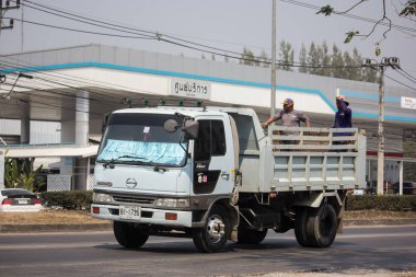 Özel Hino damperli kamyon. 