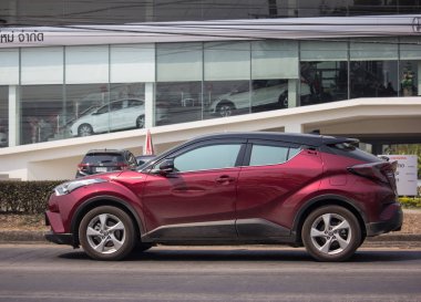 Toyota Chr küçük araba Crossover Suv hibrit araba. 