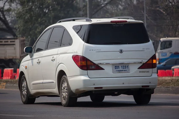 Soukromé Ssangyong Van, nový Stavic Sv270. — Stock fotografie