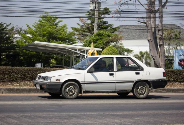 私家车，三菱蓝瑟. — 图库照片