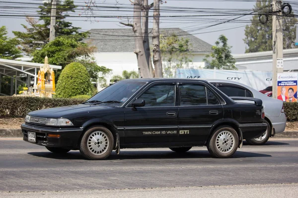 Soukromé staré auto, Toyota Corolla — Stock fotografie