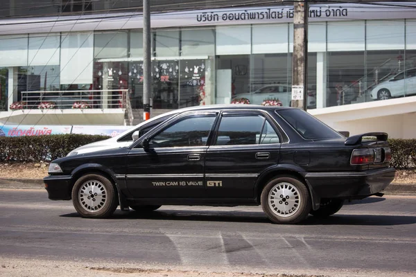 Coche viejo privado, Toyota Corolla — Foto de Stock