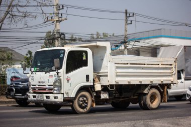 Özel Isuzu damperli kamyon. 