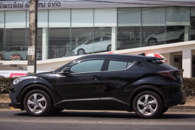 Toyota Chr küçük araba Crossover Suv hibrit araba. 