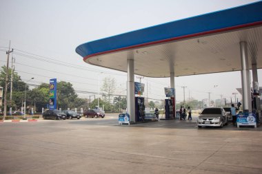 PTT petrol istasyonu.