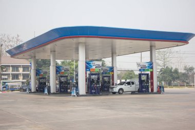 PTT petrol istasyonu.