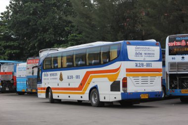 Chiangmai ve Luangprabang arasında uluslararası otobüs