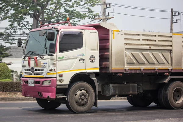 Dump truck of Thanachai Company. — Stock Photo, Image