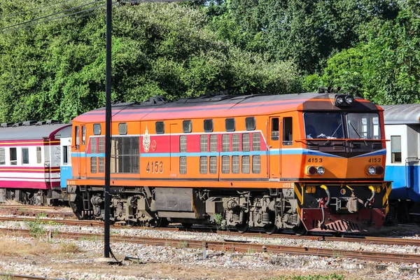 Ancienne locomotive Dlesel Alsthom — Photo