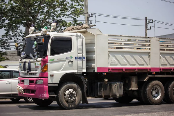 Dump truck of Thanachai Company. — Stock Photo, Image