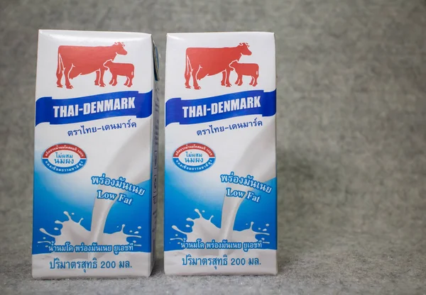 :Thai Denemarken UHT melk — Stockfoto