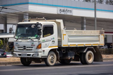 Özel Hino damperli kamyon. 