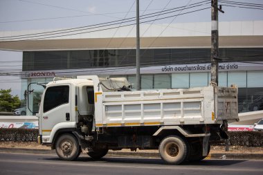 Özel Isuzu damperli kamyon. 