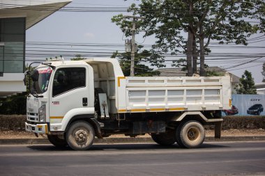Özel Isuzu damperli kamyon. 