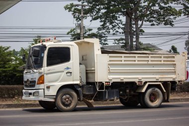 Özel Hino damperli kamyon. 